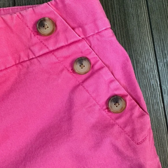 LOFT High Waist Pink Shorts with Nautical Flair the Riviera - Picture 4 of 11